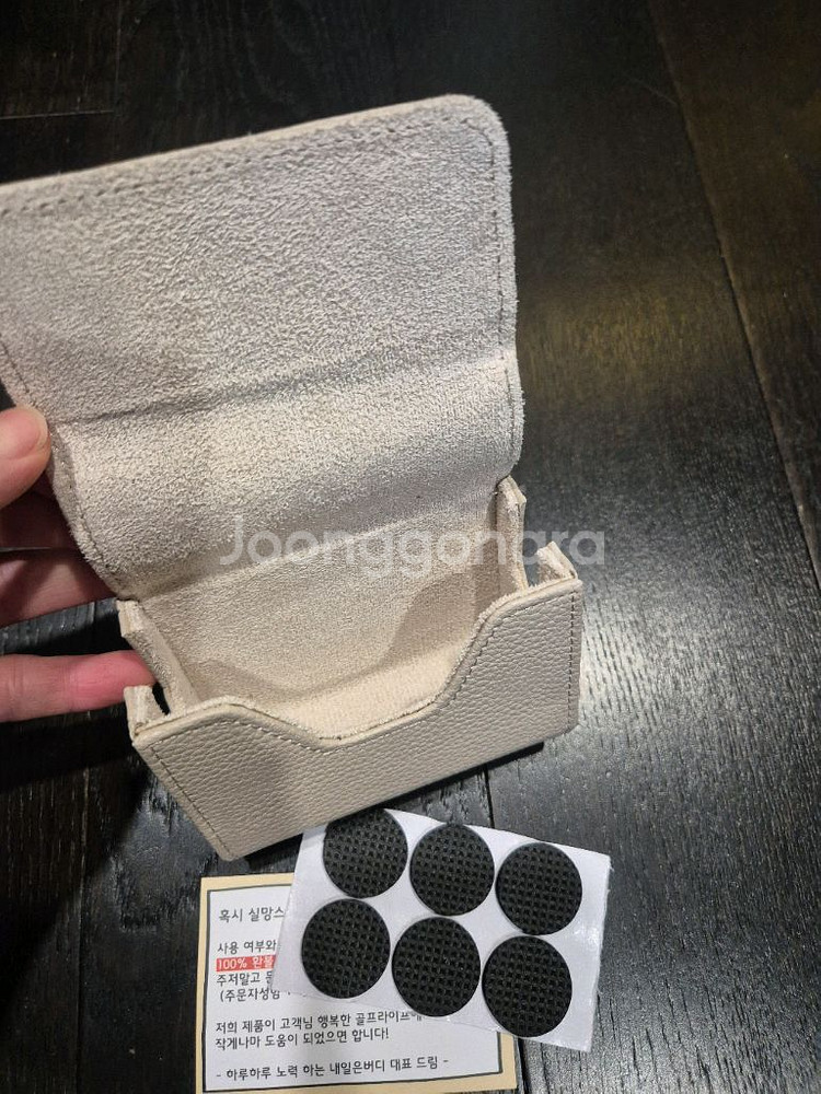 내일은버디 골프 거리측정기 케이스 크림 새거--5