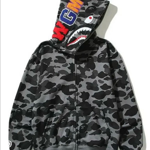 베이프 샤크 후드 집업