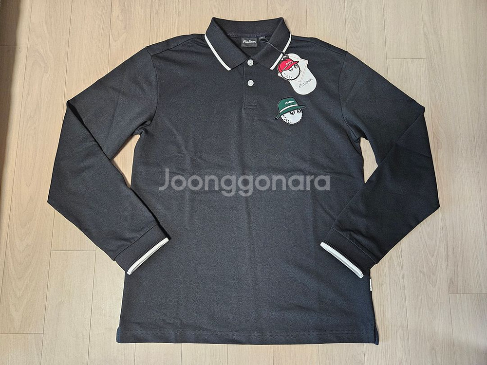 말본골프 남성용 폴로 및 라운드 티셔츠(사이즈-100)--0