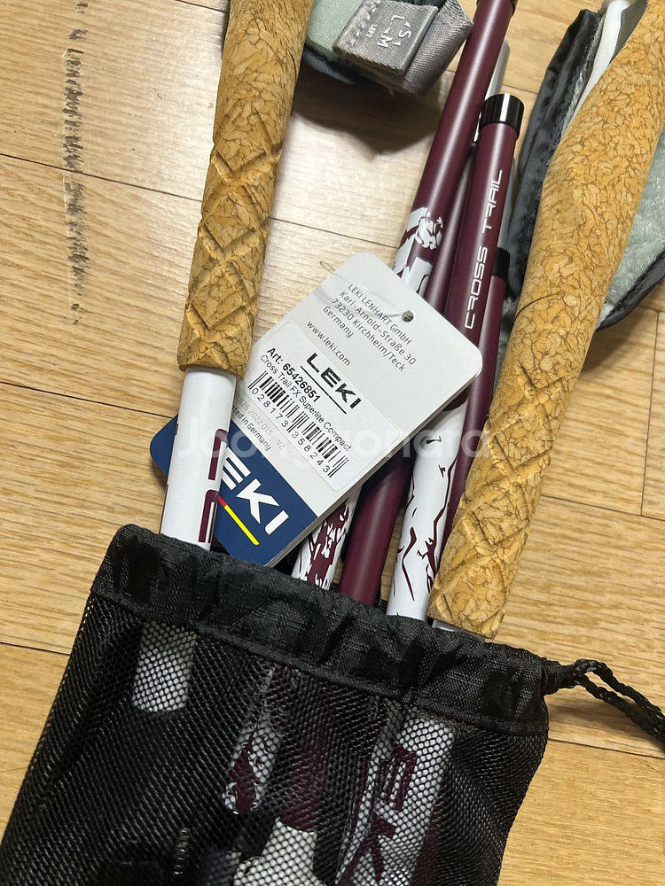 레키 leki 노르딕워킹 트런 다목적 카본스틱--0