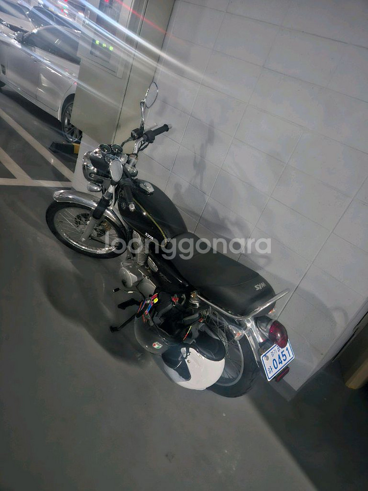 SYM 울프 클래식 125 오토바이 판매합니다--2