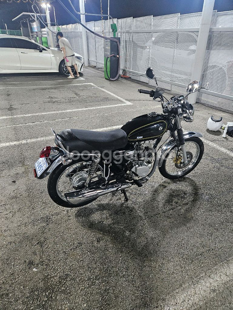 SYM 울프 클래식 125 오토바이 판매합니다--1