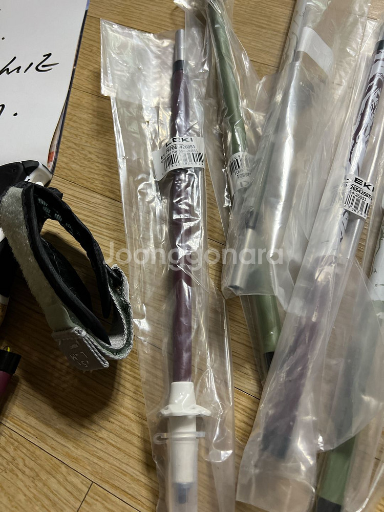 레키 leki 노르딕워킹 트런 다목적 카본스틱--5