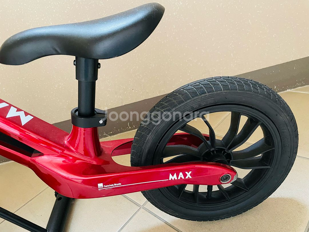 삼천리 베베몽 맥스 밸런스 바이크 + 자전거 거치 주차대--1