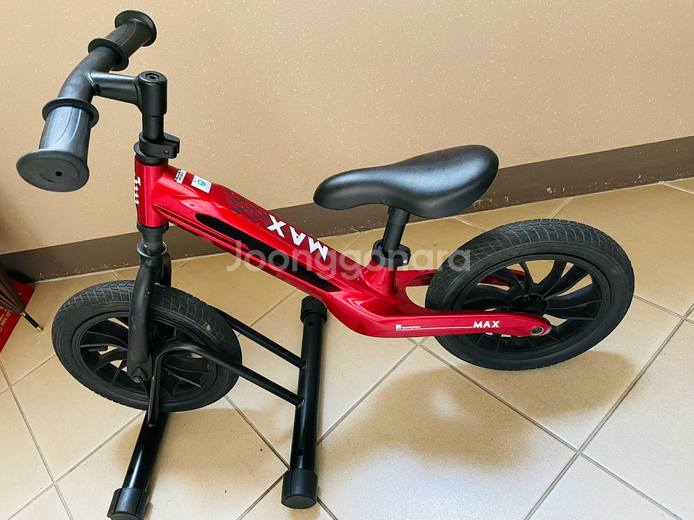 삼천리 베베몽 맥스 밸런스 바이크 + 자전거 거치 주차대--0
