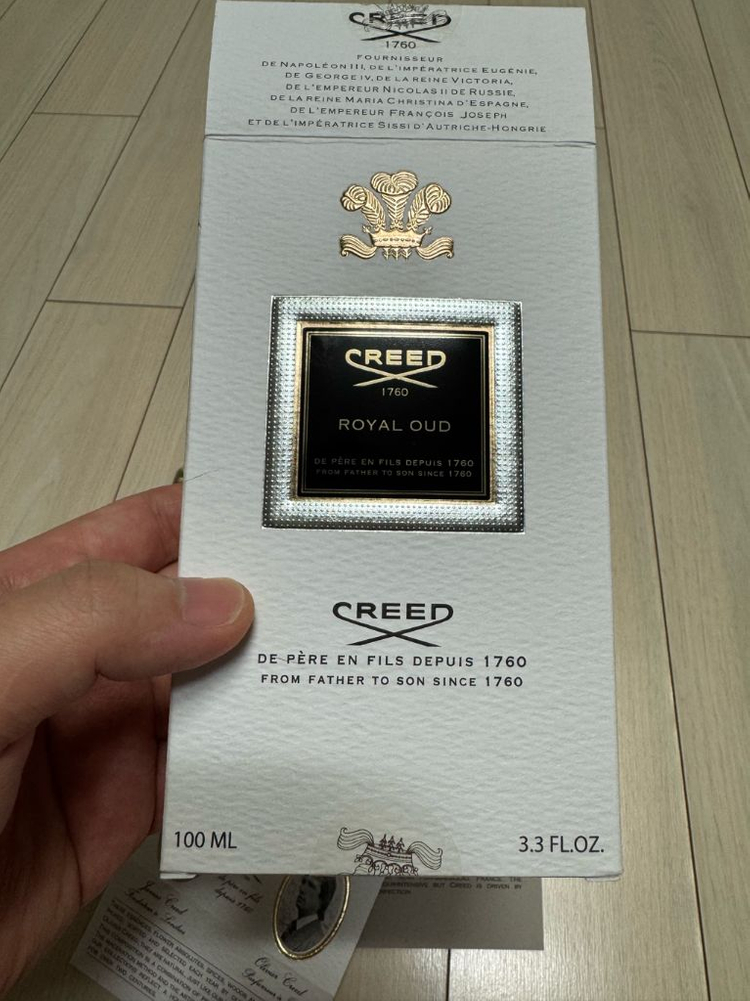 크리드 로얄오드 오드뚜왈렛 100ml--2