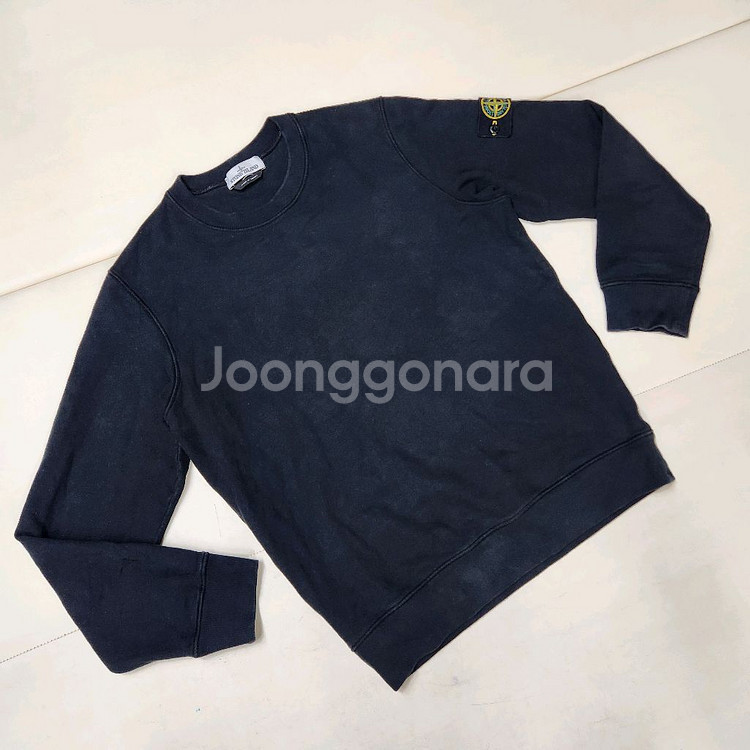 정품 스톤아일랜드 남성 기모 맨투맨 티셔츠 L--2