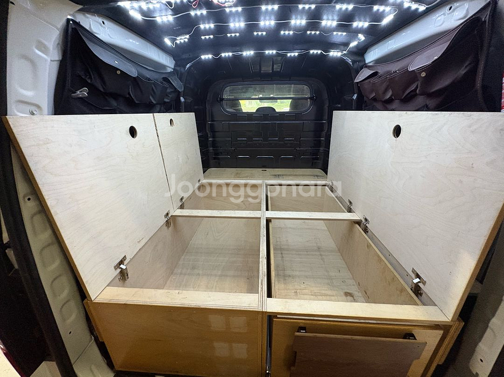 스타리아 카고 5밴용 침상--1