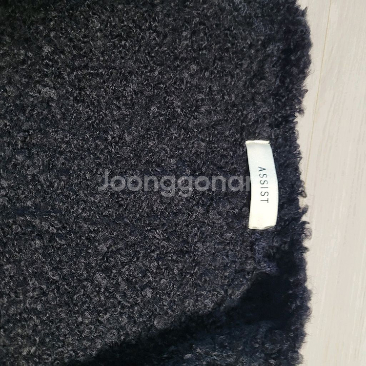 아시스트 블랙 니트 가디건 S사이즈--2