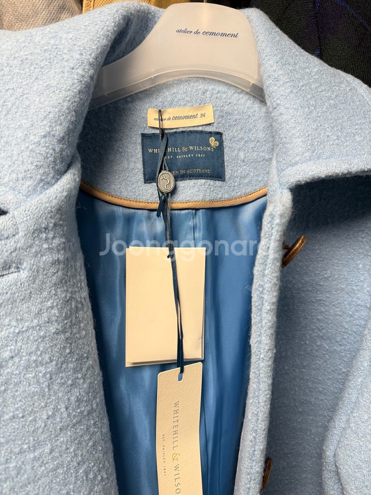 쎄모먼 Rima 코트 34 사이즈--9