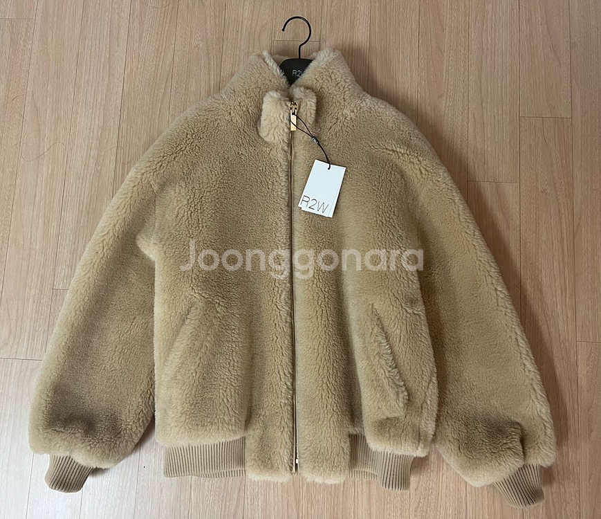 [새상품] R2W 파티마 울 테디 하프넥 점퍼--0