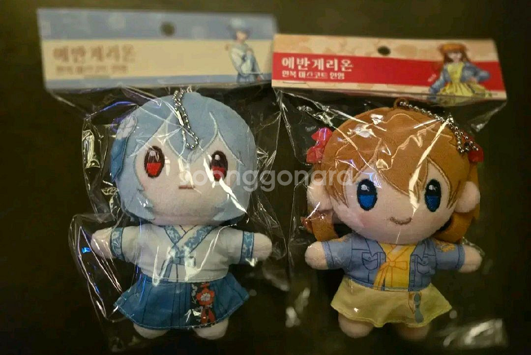 에반게리온 전시회 한복 누이구루미 레이,아스카--0