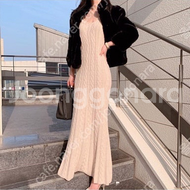 더로랑 니트원피스 울캐시미어버전 새상품--2