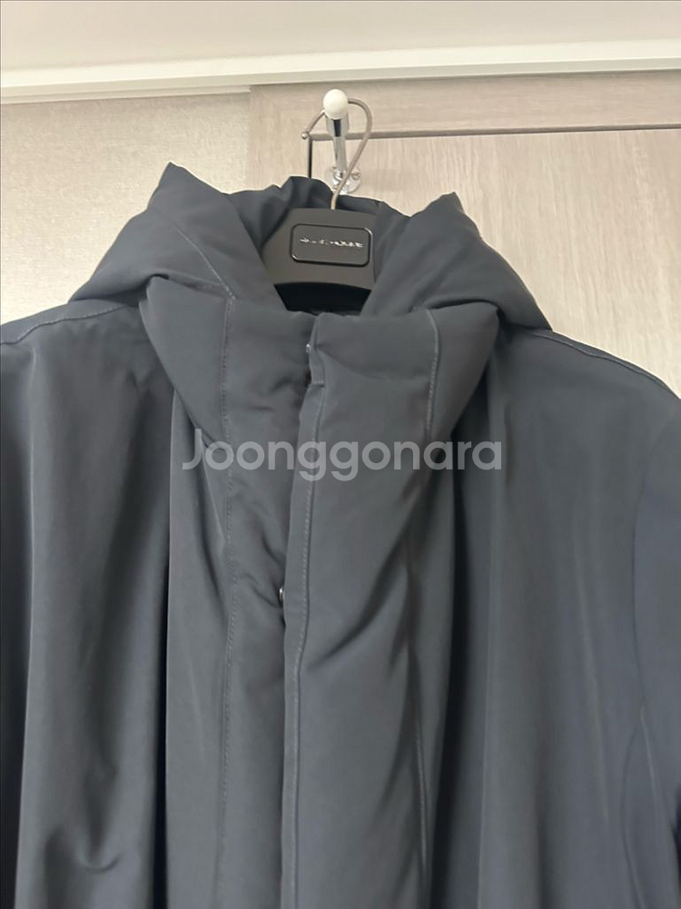 타임옴므 디테처블 후드 구스다운 점퍼--7