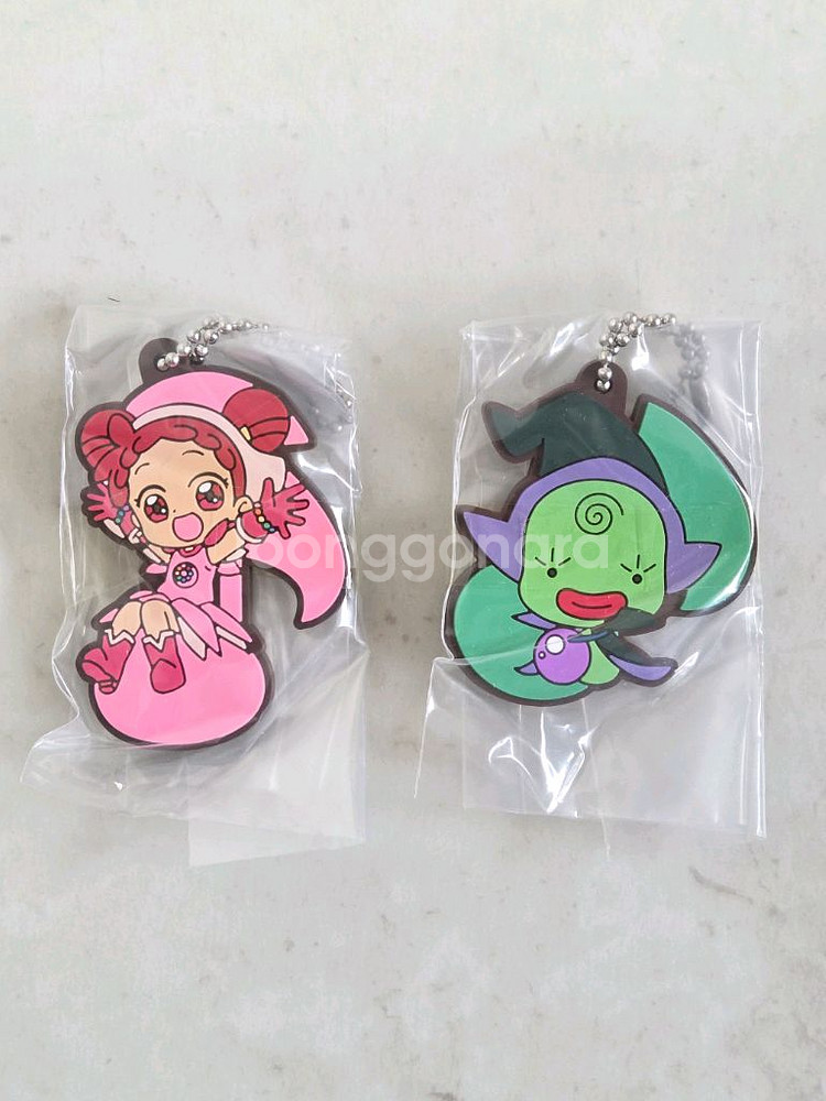 꼬마마법사레미 25주년 가챠 b상 러버스트랩 도레미 아소토 가챠--0