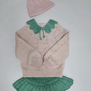 미샤앤퍼프 실로 뜬 마미앤퍼프 4-6y