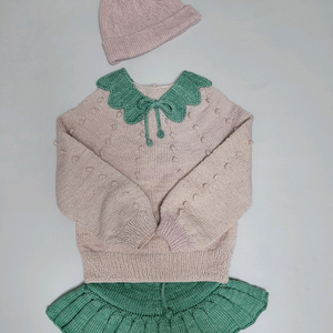 미샤앤퍼프 실로 뜬 마미앤퍼프 4-6y