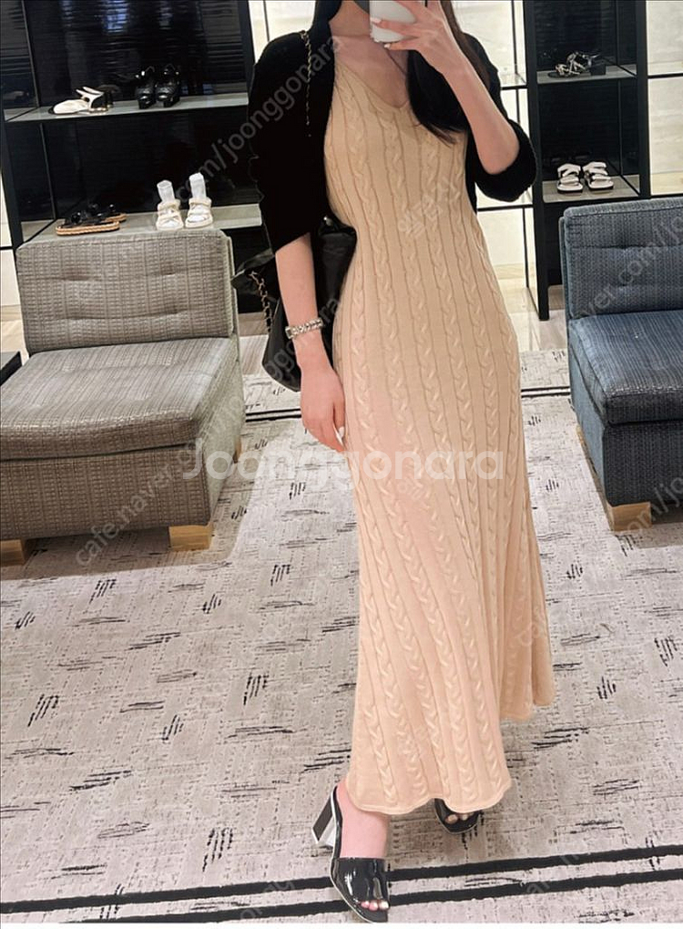 더로랑 니트원피스 여름용 새상품--1