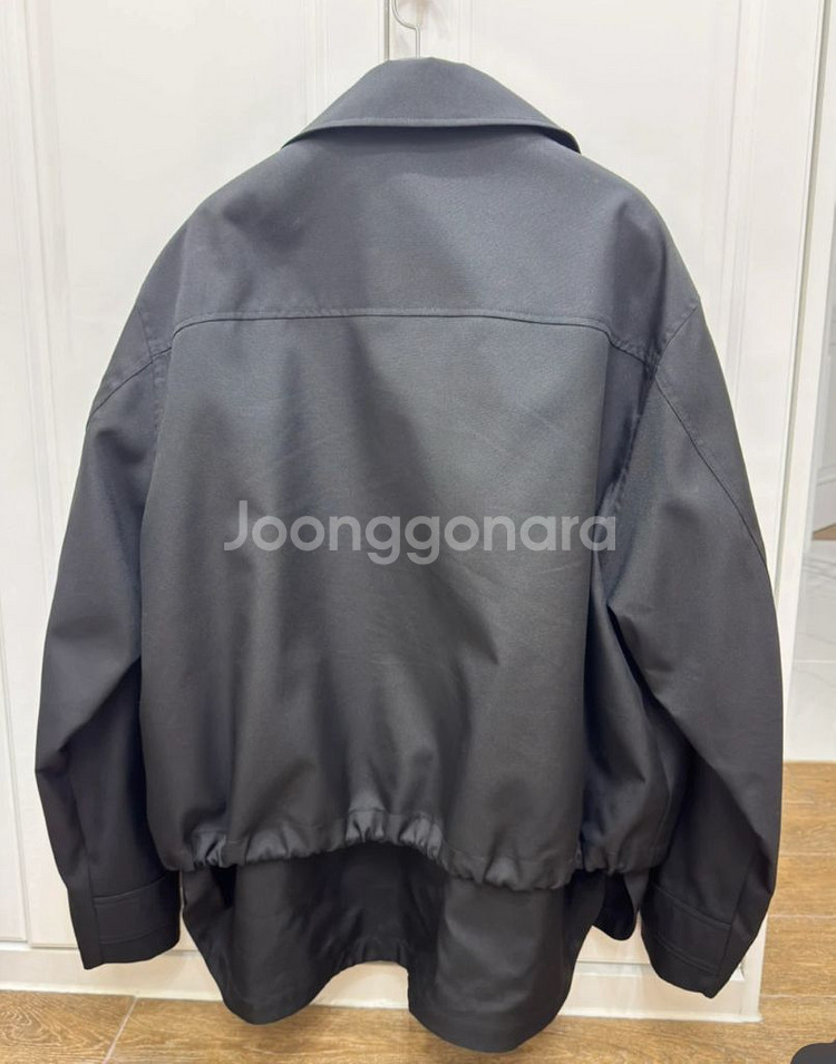 솔리드옴므 쉘파카 자켓 블랙 사이즈 48--1