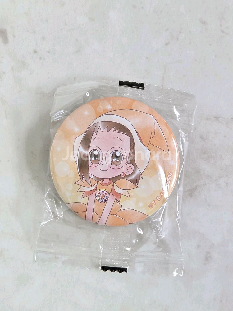 꼬마마법사레미 하즈키 b상 스트랩+c상 캔뱃지 도레미 아소토 가챠 2세트--2