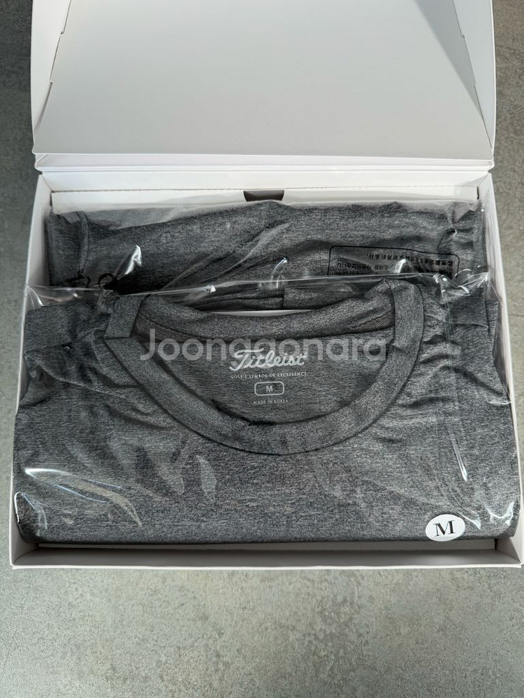 타이틀리스트 GT 파우치 세트(티셔츠, 나무티)--2