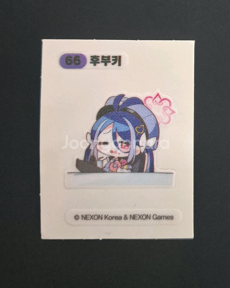 블루아카이브 후부키 띠부씰--0