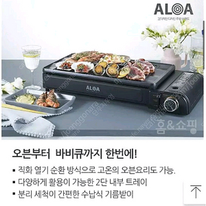 ALOA 전기 바베큐 그릴 세트