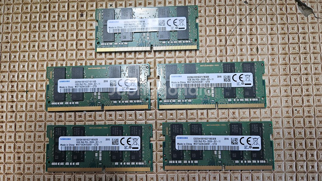 삼성 노트북 메모리 DDR4 2666v 16G 팝니다.--1