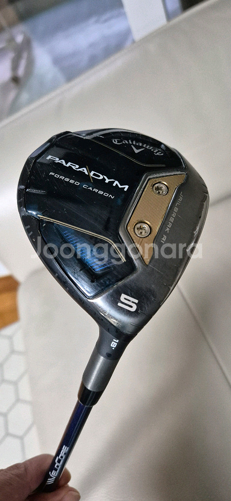 캘러웨이 페러다임 5번 18도 우드 벤투스 블루 벨로코어 TR 6S정품--0