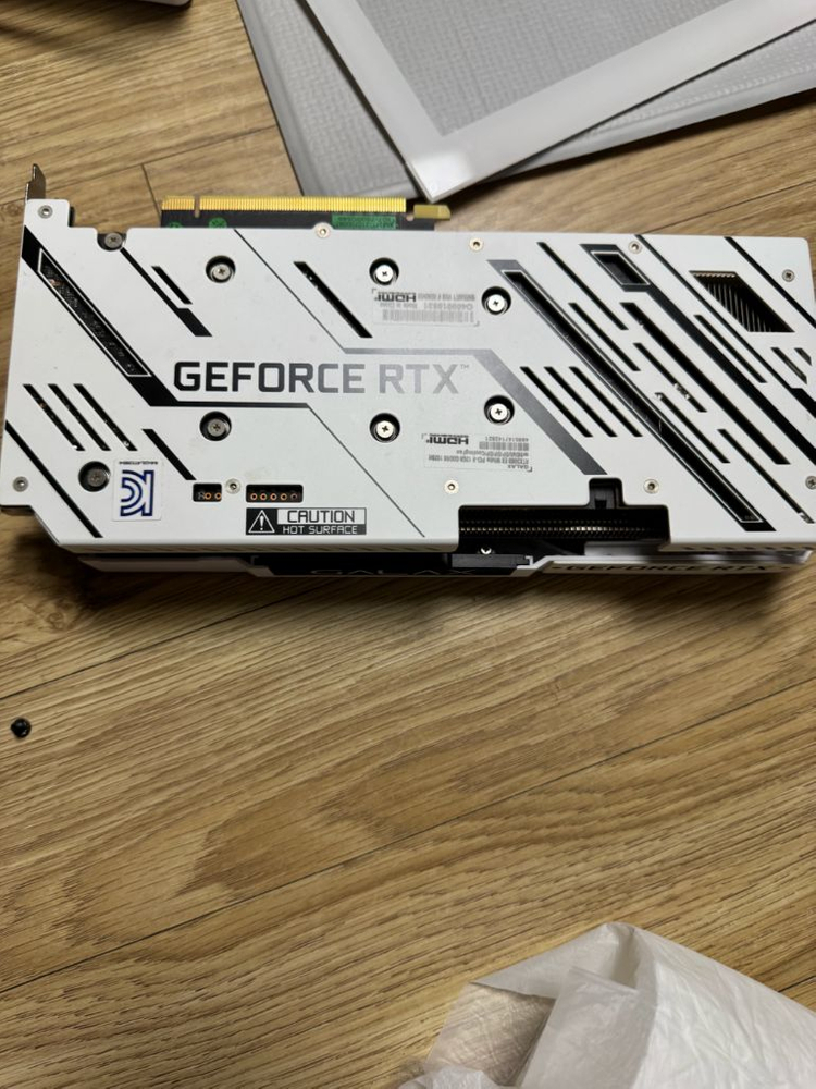 갤럭스 RTX 3060 그래픽카드 이미지