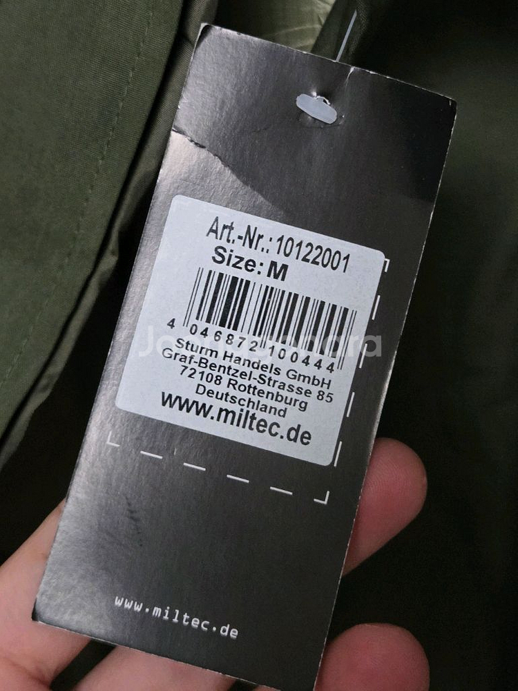 밀텍 m65 개파카 m사이즈 택채 새상품 판매합니다.--3