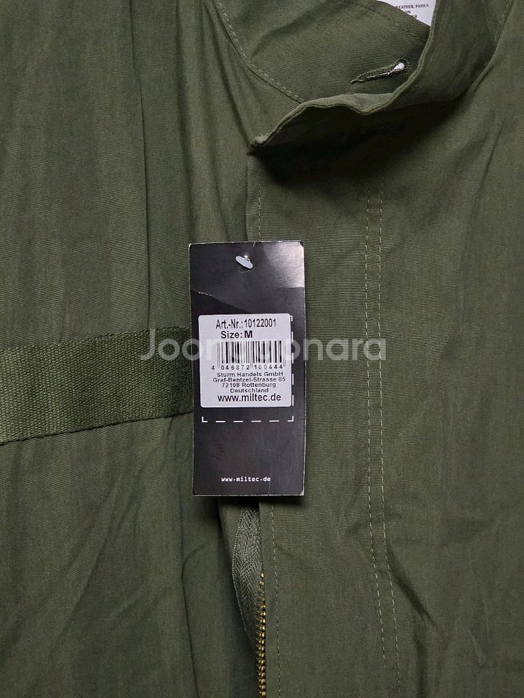 밀텍 m65 개파카 m사이즈 택채 새상품 판매합니다.--1