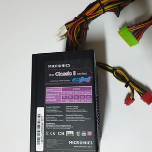 마이크로닉스 classic ii 600w 파워서플라이