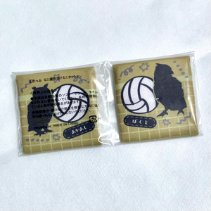 하이큐) 보쿠토 아카아시 유니폼 룩업 피규어 방석 특전