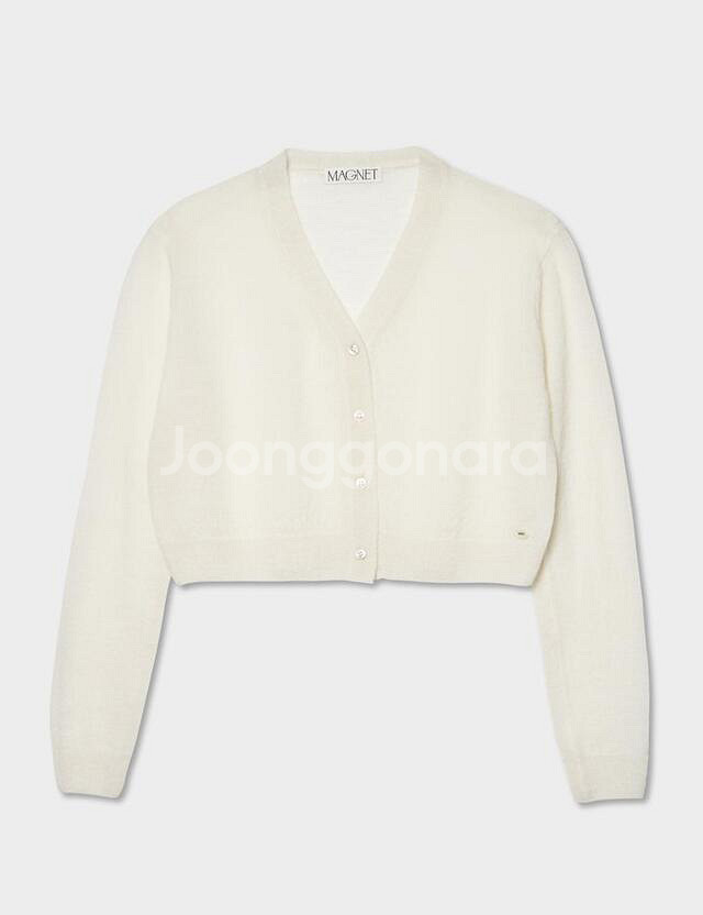 마그넷아카이브 wely mohair cardigan 아이보리--0