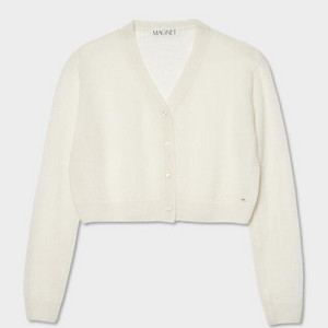 마그넷아카이브 wely mohair cardigan 아이보리
