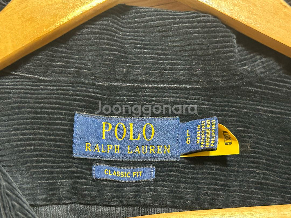 폴로 랄프로렌 네이비 코듀로이 셔츠 자켓 L(105)--2