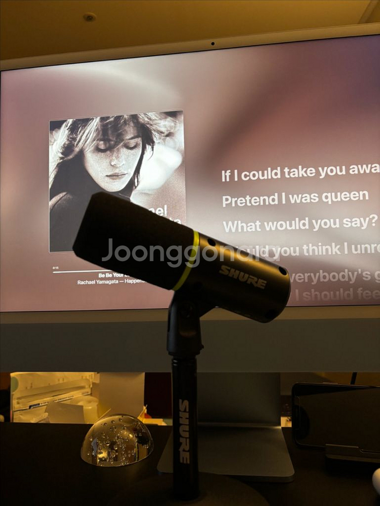 슈어 MV6 다이나믹 마이크 + 스탠드 세트--0