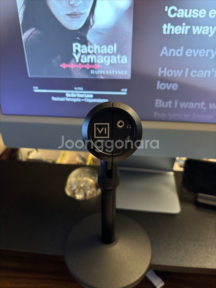 슈어 MV6 다이나믹 마이크 + 스탠드 세트--2