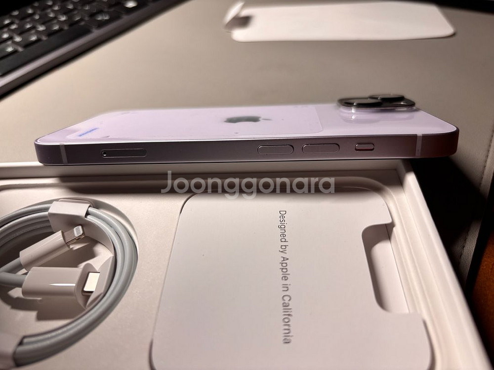 아이폰14 256기가 퍼플--2