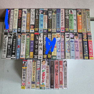 80-90년대 빈티지 미개봉 카세트테이프 개당8천