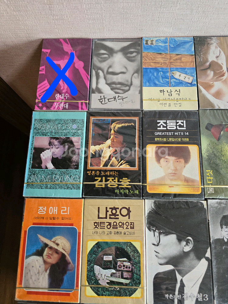 80-90년대 빈티지 미개봉 카세트테이프 개당8천--2