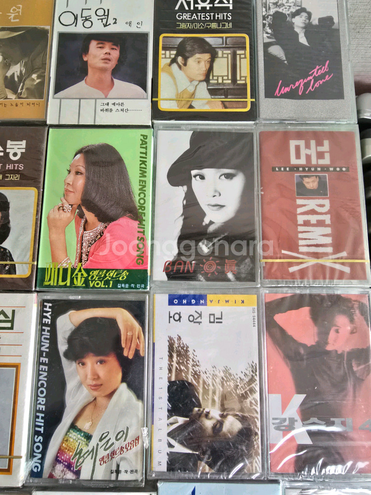 80-90년대 빈티지 미개봉 카세트테이프 개당8천--4