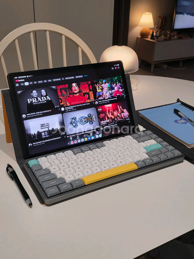 갤럭시탭 S9 플러스 256GB + 누피 air 75 V2 +정품케이스--3