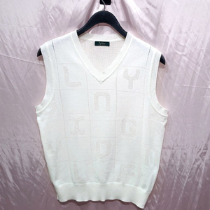 링스 골프 브이넥 니트 조끼 105