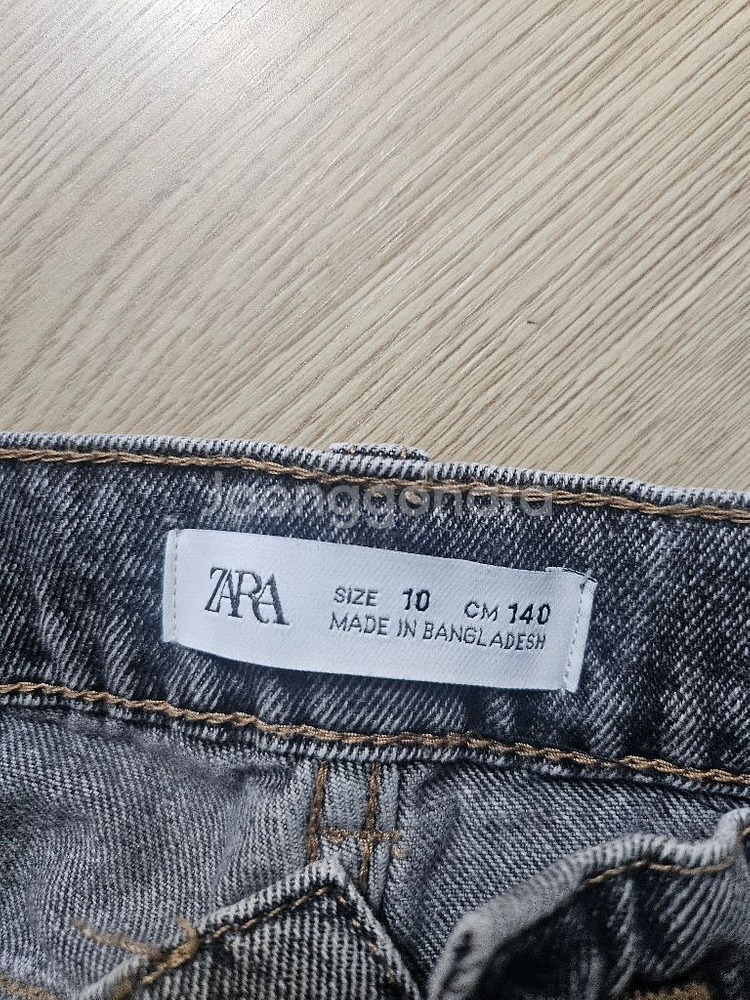 자라키즈데님 진 140싸이즈--3