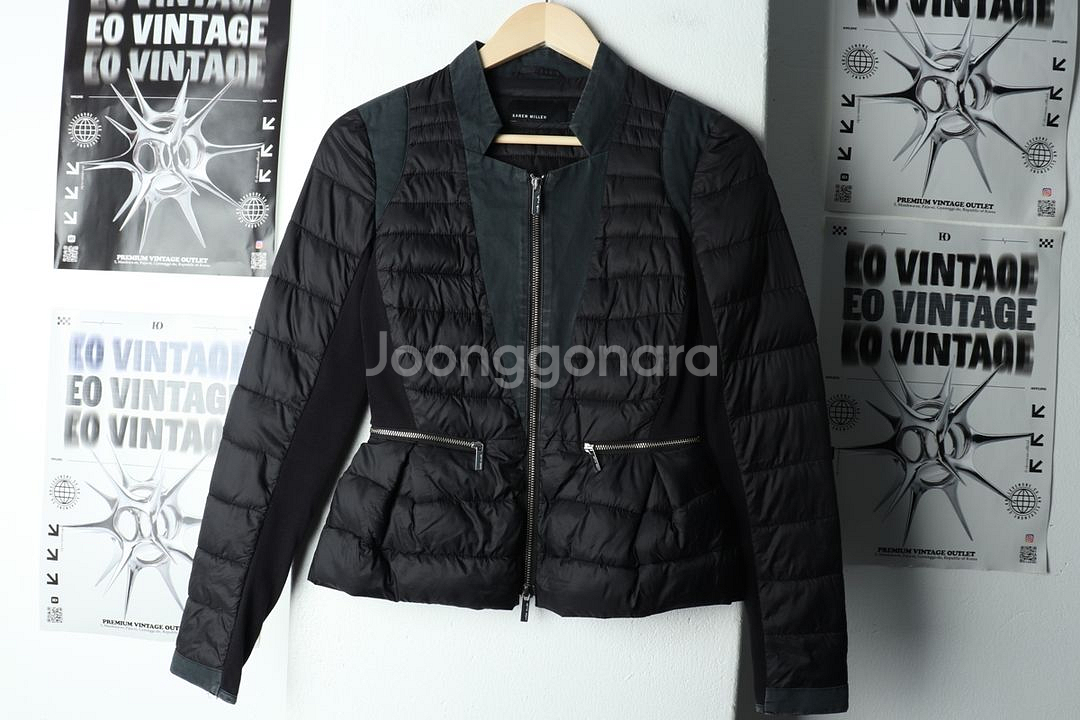 W(S) 브랜드빈티지 패딩 점퍼자켓 카렌밀렌 경량--1