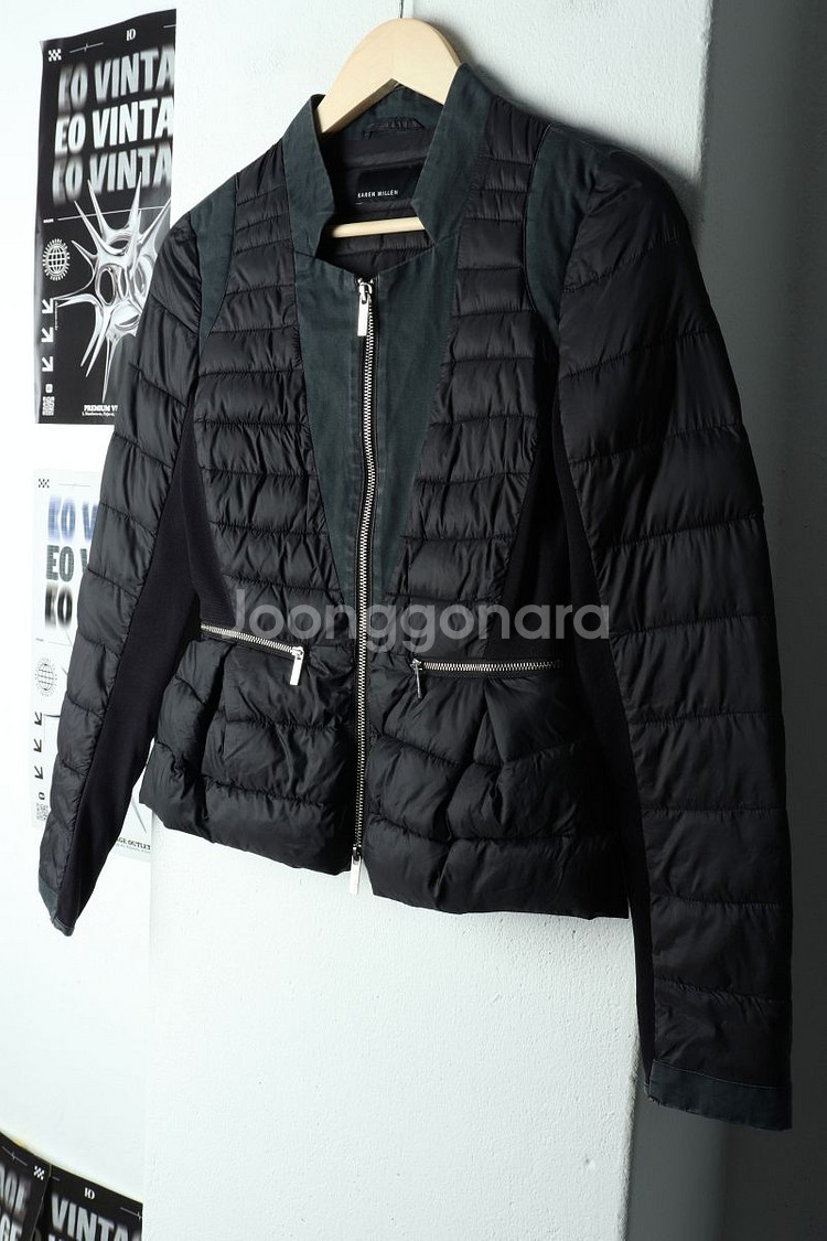 W(S) 브랜드빈티지 패딩 점퍼자켓 카렌밀렌 경량--0
