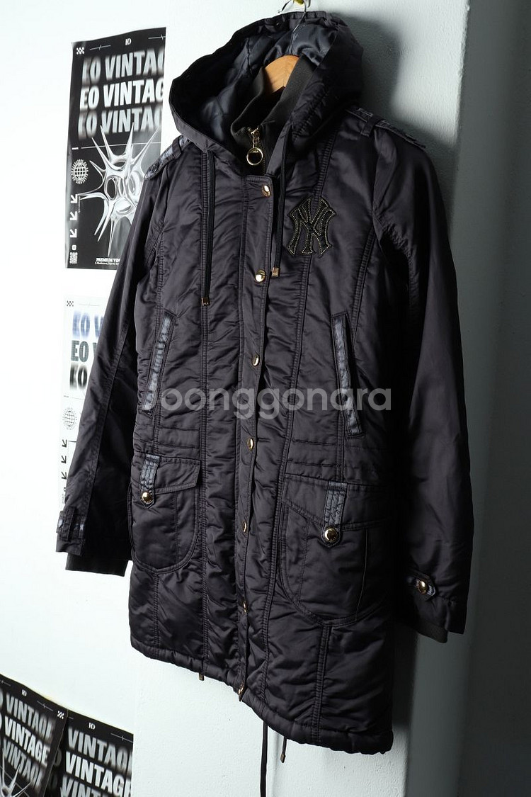 W(XS-S) MLB 엠엘비 패딩 점퍼자켓 양키즈--0