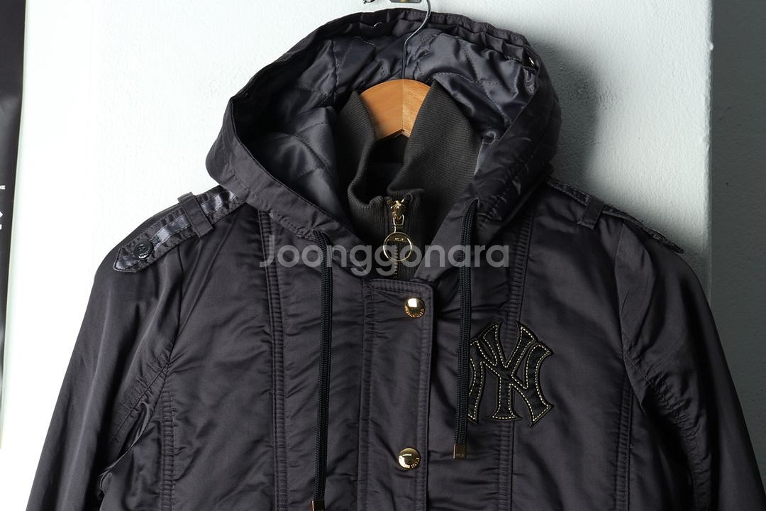 W(XS-S) MLB 엠엘비 패딩 점퍼자켓 양키즈--2